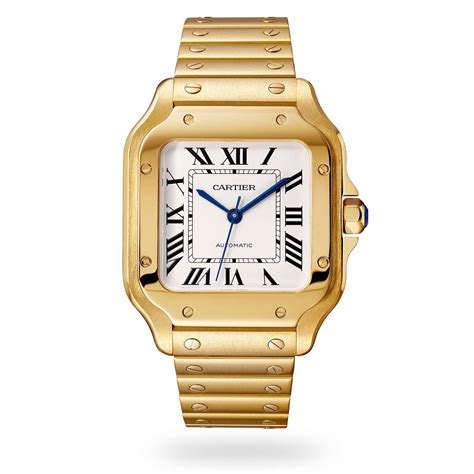 cartier gold watch price.